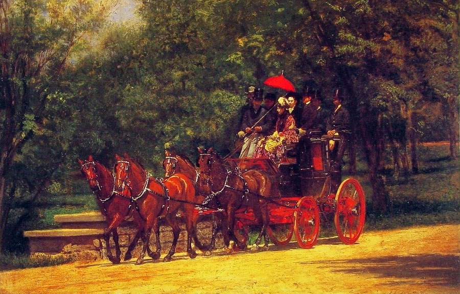 Thomas Eakins A May Morning in the Park